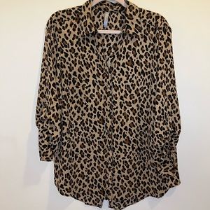 Leopard blouse (xl)